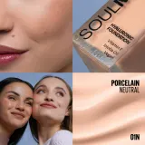 Gabriella Salvete SoulMatte Hyaluronic Foundation - Тональная основа с матовым покрытием, 30 мл, оттенок 01N Porcelain Neutral — фото 4