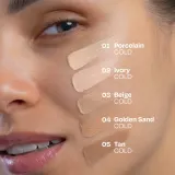 Gabriella Salvete SoulMatte Hyaluronic Foundation - Тональная основа с матовым покрытием, 30 мл, оттенок 04W Golden Sand Warm — фото 6