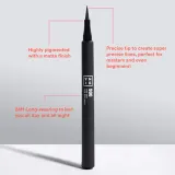 3INA The 24H Pen Eyeliner - Долговременный эйелайнер, 1.2 мл, оттенок 900 Black — фото 5