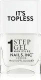 Nails Inc. It’s Topless - Гибридный лак для ногтей для долговременного эффекта, 14 мл, оттенок Emma — фото 1