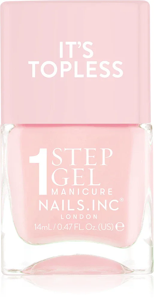 Nails Inc. It’s Topless - Гибридный лак для ногтей для долговременного эффекта, 14 мл, оттенок Dakota
