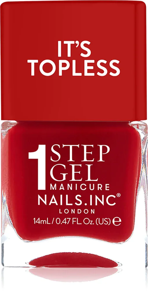 Nails Inc. It’s Topless - Гибридный лак для ногтей для долговременного эффекта, 14 мл, оттенок Kendall