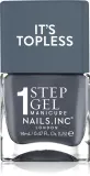 Nails Inc. It’s Topless - Гибридный лак для ногтей для долговременного эффекта, 14 мл, оттенок Emily — фото 1