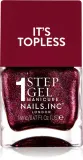 Nails Inc. It’s Topless - Гибридный лак для ногтей для долговременного эффекта, 14 мл, оттенок Scarlett — фото 1