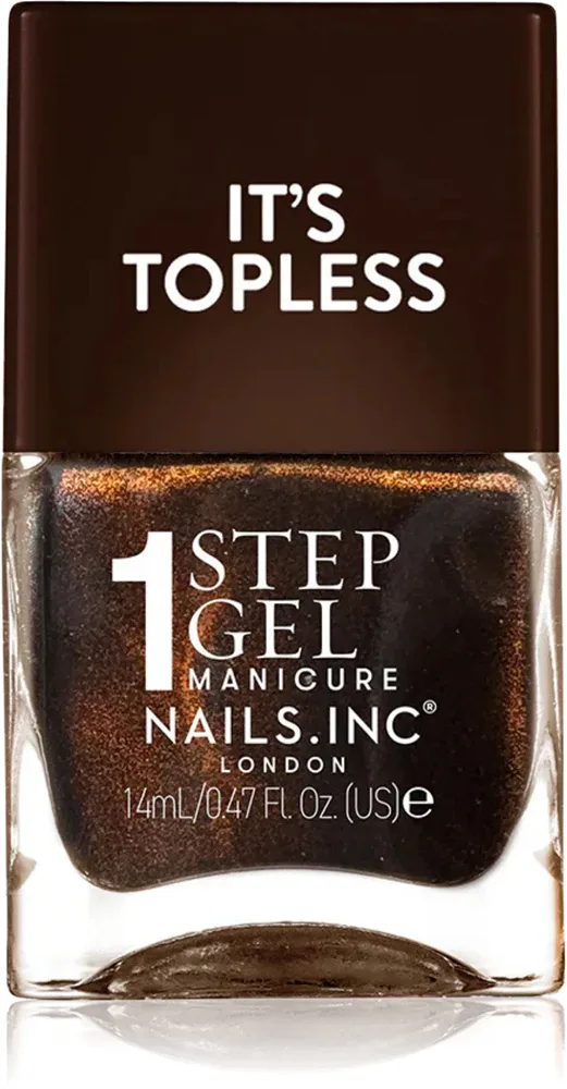 Nails Inc. It’s Topless - Гибридный лак для ногтей для долговременного эффекта, 14 мл, оттенок Zöe