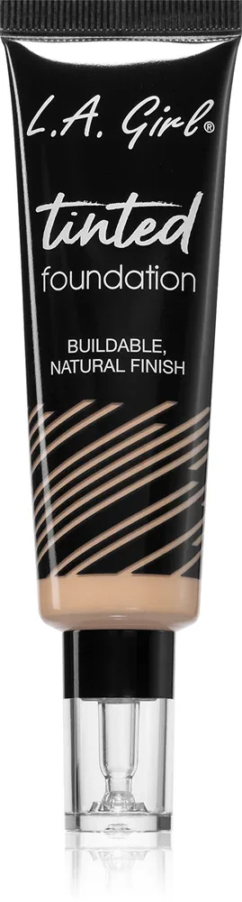 Крем тонирующий L.A. Girl Cosmetics Tinted Foundation увлажняющий, с лёгким покрытием, 30 мл, оттенок Nude