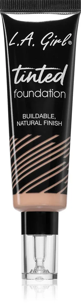 Крем тонирующий L.A. Girl Cosmetics Tinted Foundation увлажняющий, с лёгким покрытием, 30 мл, оттенок Porcelain