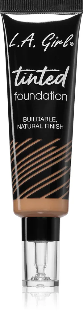 Крем тонирующий L.A. Girl Cosmetics Tinted Foundation увлажняющий, с лёгким покрытием, 30 мл, оттенок Warm Sand