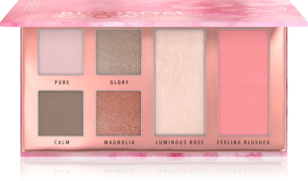 Catrice Blossom Glow - Палитра многофункциональная для лица и области вокруг глаз, 10 г