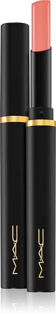 MAC Cosmetics Powder Kiss Velvet Blur Slim Stick - Матовая увлажняющая помада, 2 г, оттенок Mull It Over