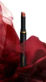 MAC Cosmetics Powder Kiss Velvet Blur Slim Stick - Матовая увлажняющая помада, 2 г, оттенок Sweet Cinnamon — фото 5