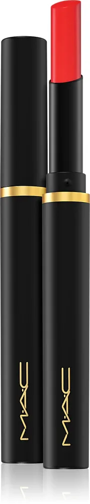 MAC Cosmetics Powder Kiss Velvet Blur Slim Stick - Матовая увлажняющая помада, 2 г, оттенок Ruby New
