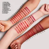 MAC Cosmetics Powder Kiss Velvet Blur Slim Stick - Матовая увлажняющая помада, 2 г, оттенок Wild Rebel — фото 7