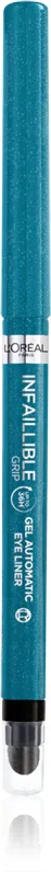 L’Oreal Paris Infaillible Grip 36h Gel Automatic Liner - Гелевый карандаш для глаз с аппликатором, 0.4 г, оттенок 07 Turquoise Faux Fur