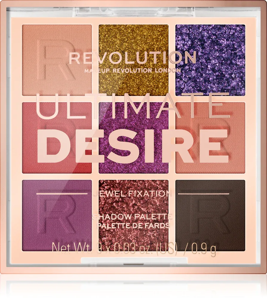 Makeup Revolution Ultimate Desire - Палетка теней для век: палетка теней для век, 8.1 г