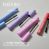 IsaDora 10 Sec High Impact Lenght & Lift - Тушь для ресниц, удлиняющая и разделяющая, 9 мл — фото 5