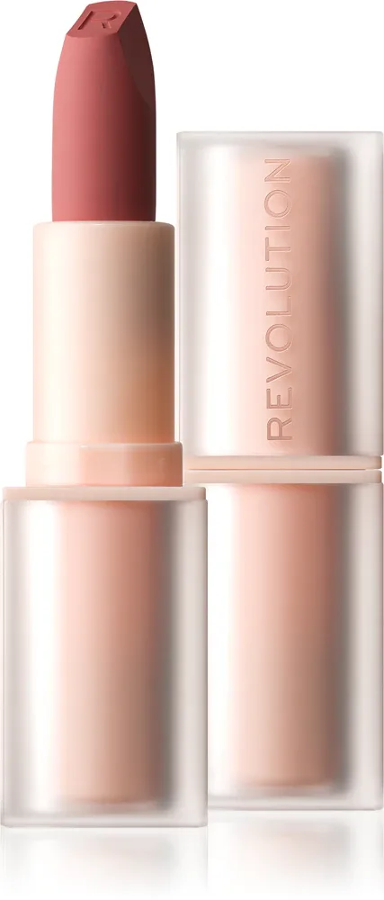 Makeup Revolution Lip Allure Soft Satin Lipstick - Кремовая помада с шелковистым финишем, 3.2 г