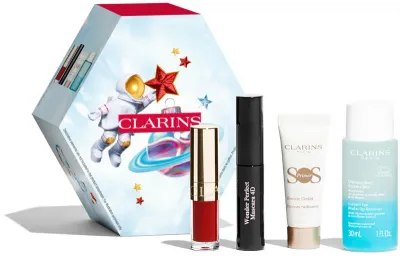 Clarins Make-up Iconic Collection - Подарочный набор для женщин 03 вишня 03 cherry