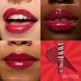 NYX Professional Makeup Holiday Butter Gloss - Блеск для губ, 8 мл, оттенок 01 Peppermint Swirl — фото 4