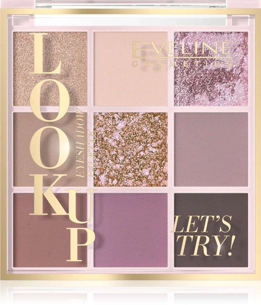 Eveline Cosmetics Look Up Let's Try! - Палетка теней для век: палетка теней для век, 10.8 г