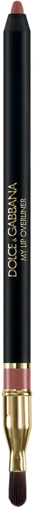 Dolce&Gabbana Classic My Lip Overliner - Карандаш для губ с кисточкой, 1.2 г, оттенок 14 My RosewoотPink - Rosy Neutral Toned Pink