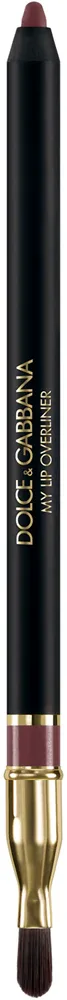Dolce&Gabbana Classic My Lip Overliner - Карандаш для губ с кисточкой, 1.2 г, оттенок 06 My Rich Plum - Warm Red Toned Purple