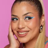 NYX Professional Makeup Vivid Brights - Подводка для глаз: eyeliner w plynie, 2 мл, оттенок 06 Blue Thang — фото 5