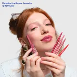 3INA The Automatic Lip Pencil - Карандаш для губ, 0.35 г, оттенок 390 - Dark Plum — фото 5