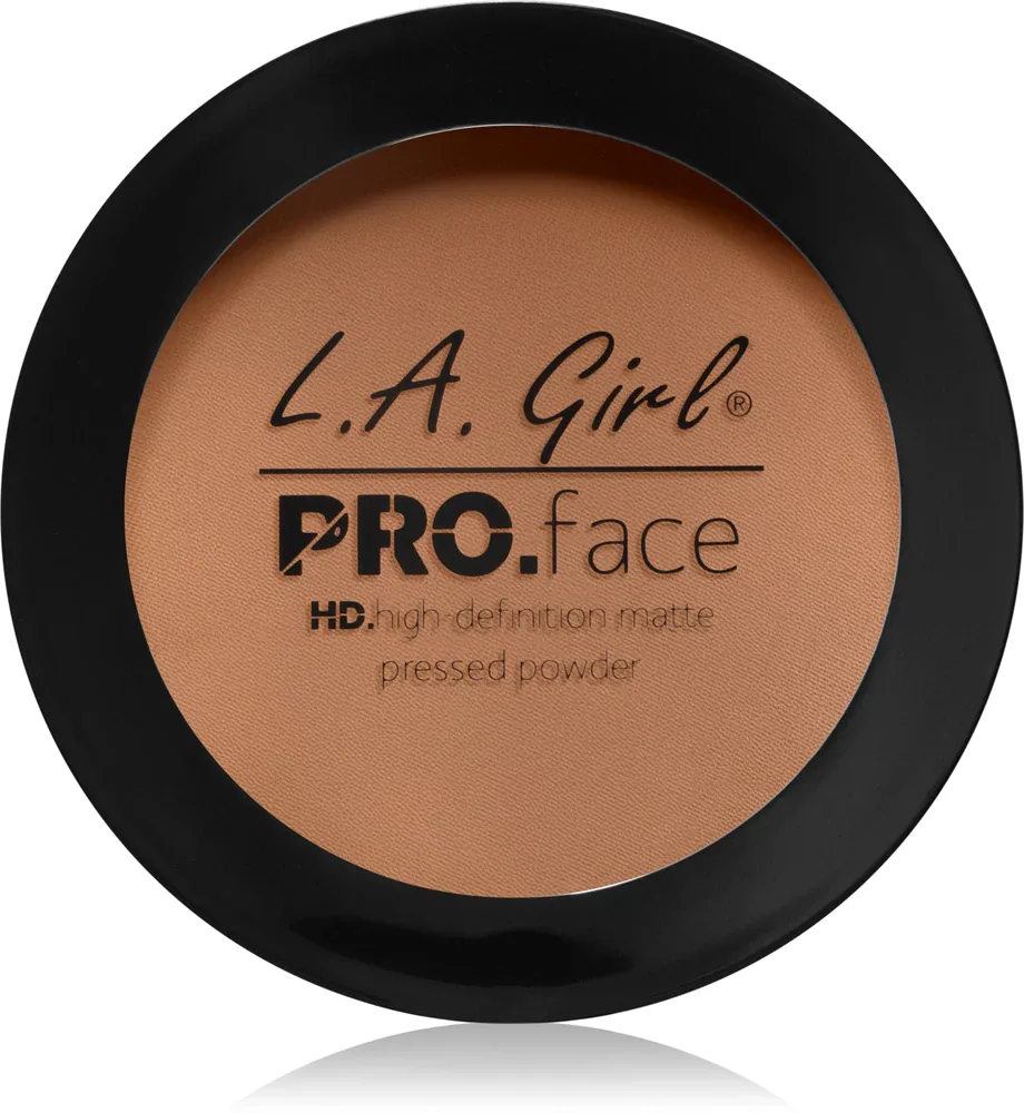 L.A. Girl Cosmetics PRO. Face HD - Пудра в компакте с матовым покрытием, 7 г, оттенок Soft Honey