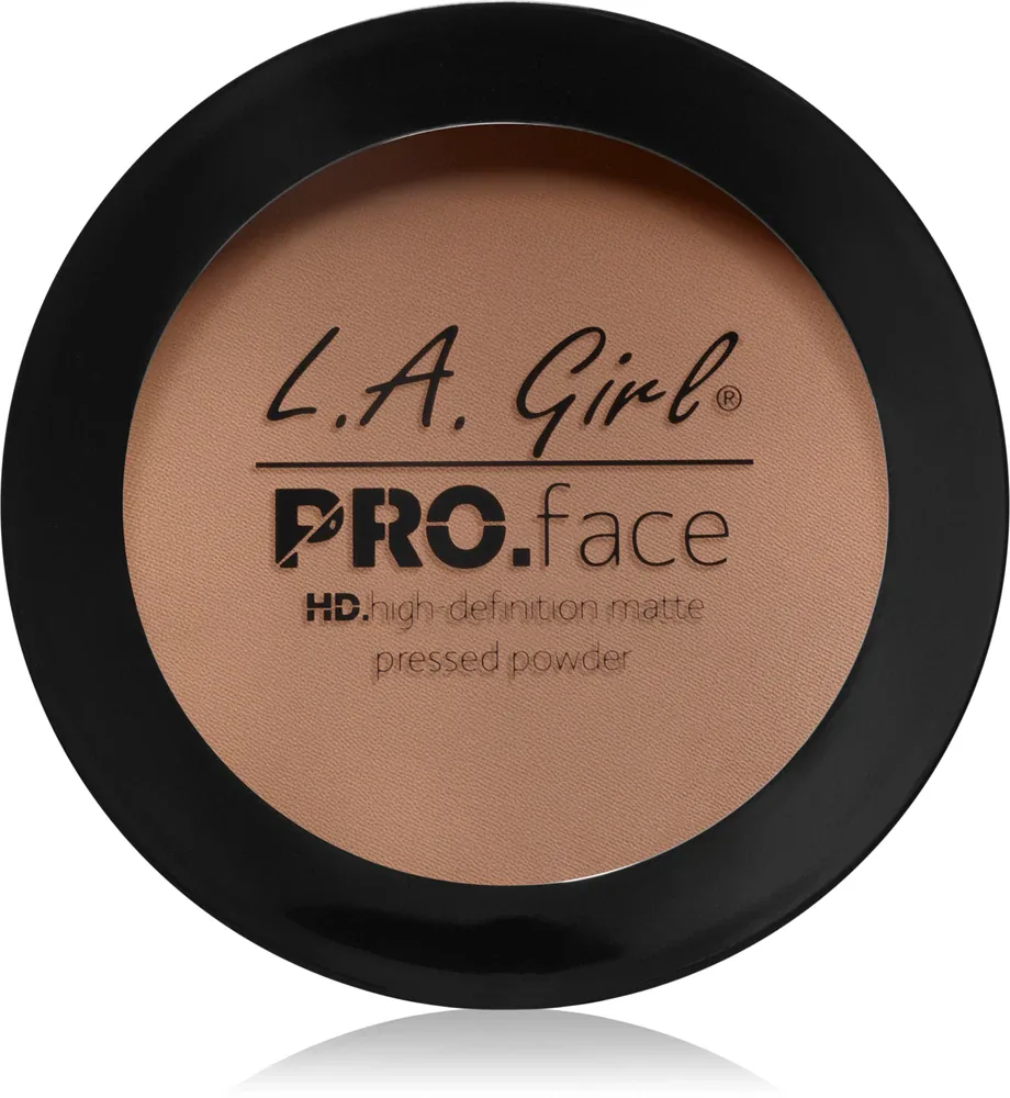 L.A. Girl Cosmetics PRO. Face HD - Пудра в компакте с матовым покрытием, 7 г, оттенок Warm Honey
