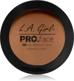 L.A. Girl Cosmetics PRO. Face HD - Пудра в компакте с матовым покрытием, 7 г, оттенок True Bronze — фото 1