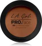 L.A. Girl Cosmetics PRO. Face HD - Пудра в компакте с матовым покрытием, 7 г, оттенок Warm Caramel — фото 1