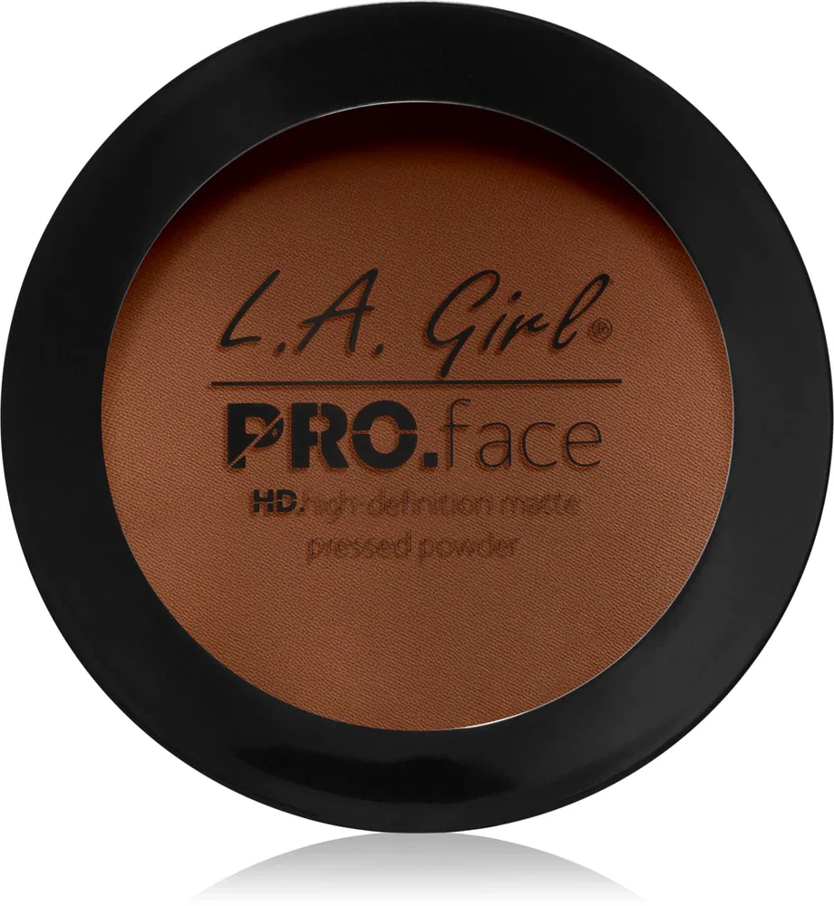 L.A. Girl Cosmetics PRO. Face HD - Пудра в компакте с матовым покрытием, 7 г, оттенок Toffee