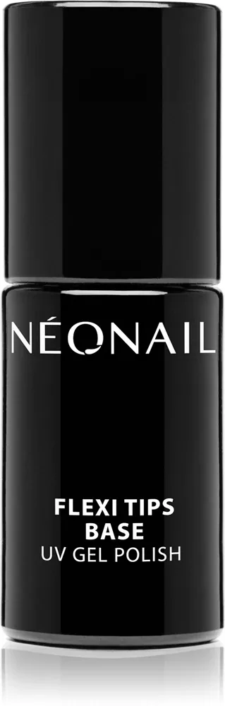 База для ногтей NEONAIL Flexi Tips Base прозрачная, под типсы Flexi, для UV/LED, 7,2 мл