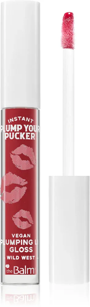 theBalm Plump Your Pucker Lip Gloss - Блеск для губ, придающий объем, 2.7 мл, оттенок Wild West