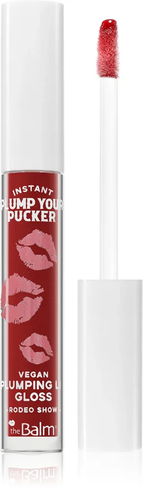 theBalm Plump Your Pucker Lip Gloss - Блеск для губ, придающий объем, 2.7 мл, оттенок Rodeo Show