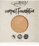 puroBIO Cosmetics Compact Foundation - Компактное порошковое тональное основание сменный картридж SPF 10, 9 г, оттенок 03 — фото 1