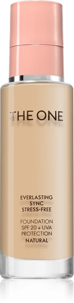 Oriflame The One Everlasting Sync Stress-Free - Тональная основа с защитным фактором SPF 20, 30 мл, оттенок Light Beige