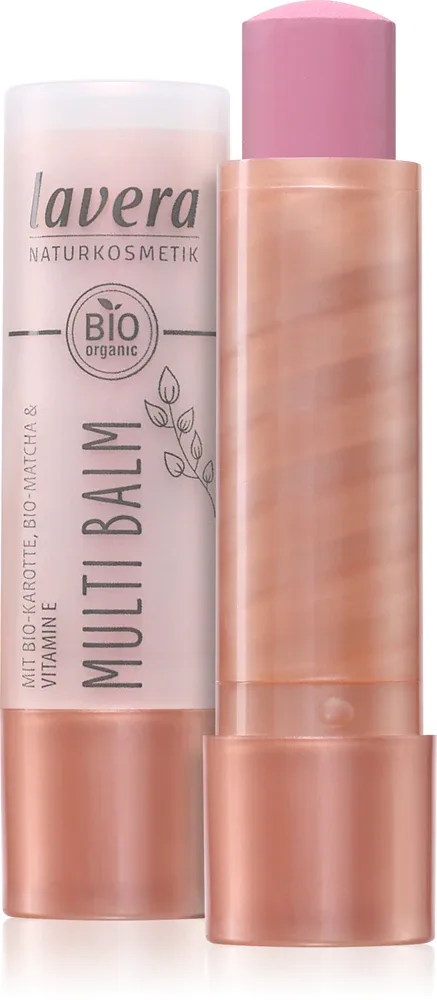 Lavera Multi Balm - Бальзам для губ и щек - многофункциональный, 4.5 г, оттенок 02 Cloudy Pink