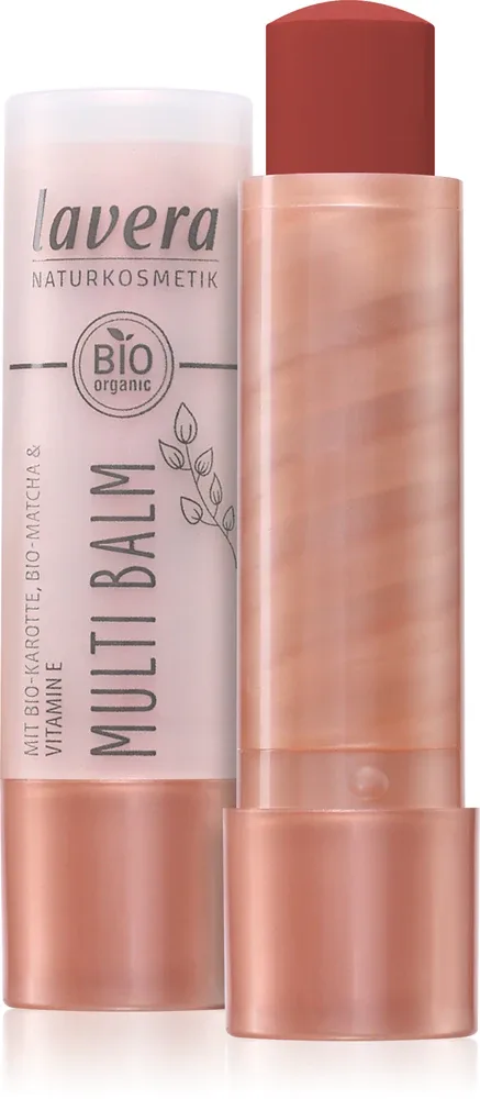 Lavera Multi Balm - Бальзам для губ и щек - многофункциональный, 4.5 г, оттенок 01 Sunset Red