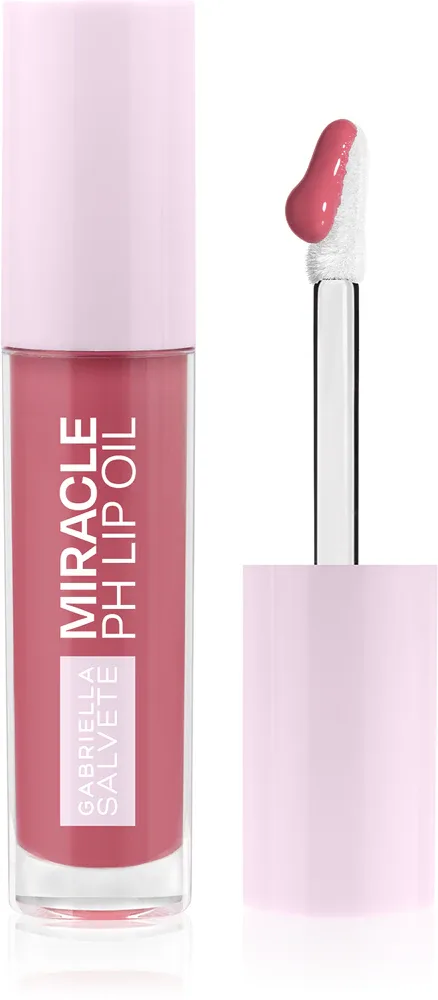 Gabriella Salvete Miracle Oil - Тонирующий маслянистый блеск для губ, реагирующий на pH, 4.5 мл, оттенок 103