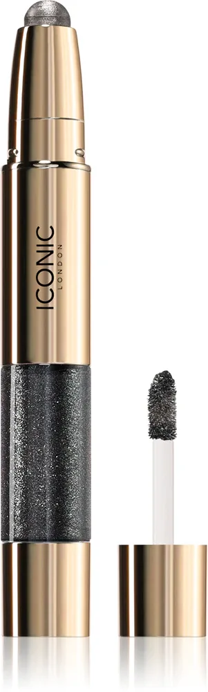 ICONIC London Glaze Crayon - Блестящие тени для век, 5.14 г, оттенок Onyx