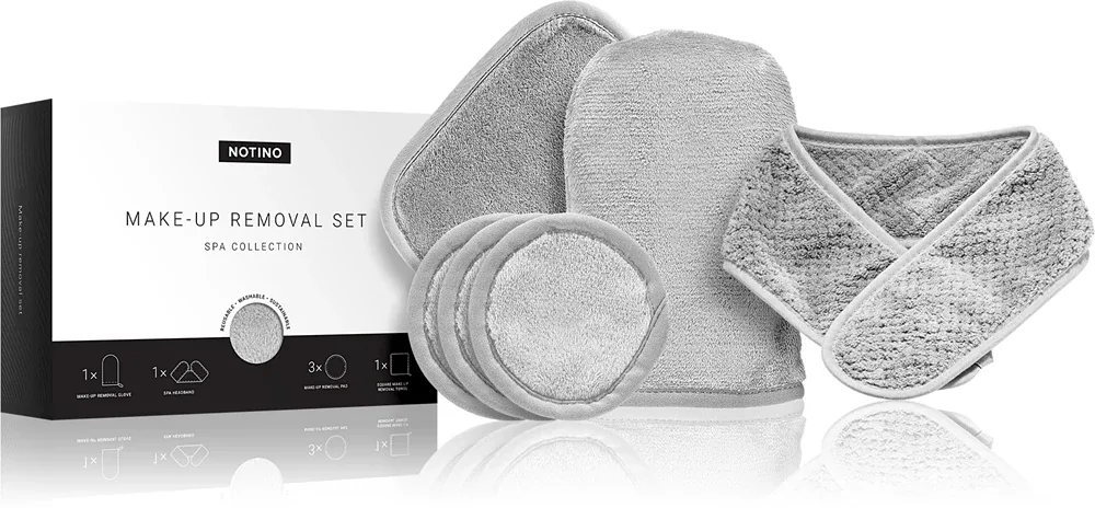 Набор для демакияжа Notino Spa Collection из микрофибры, многоразовый
