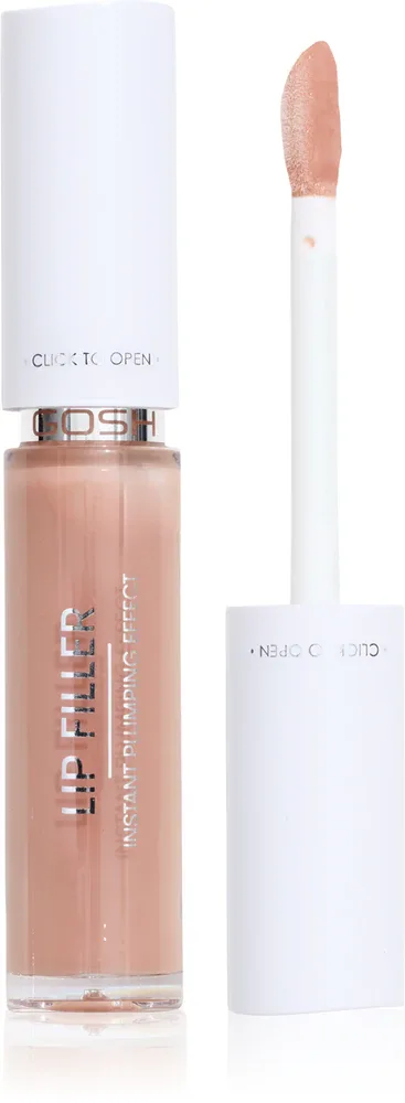 Gosh Lip Filler - Блеск для губ, придающий объем, 5 мл, оттенок 004 Mocha Mousse