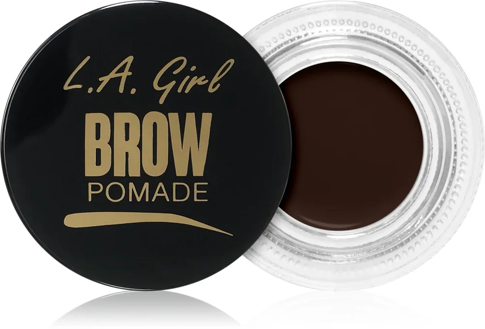 L.A. Girl Cosmetics Brow Pomade - Гель для бровей, 3 г, оттенок Dark Brown