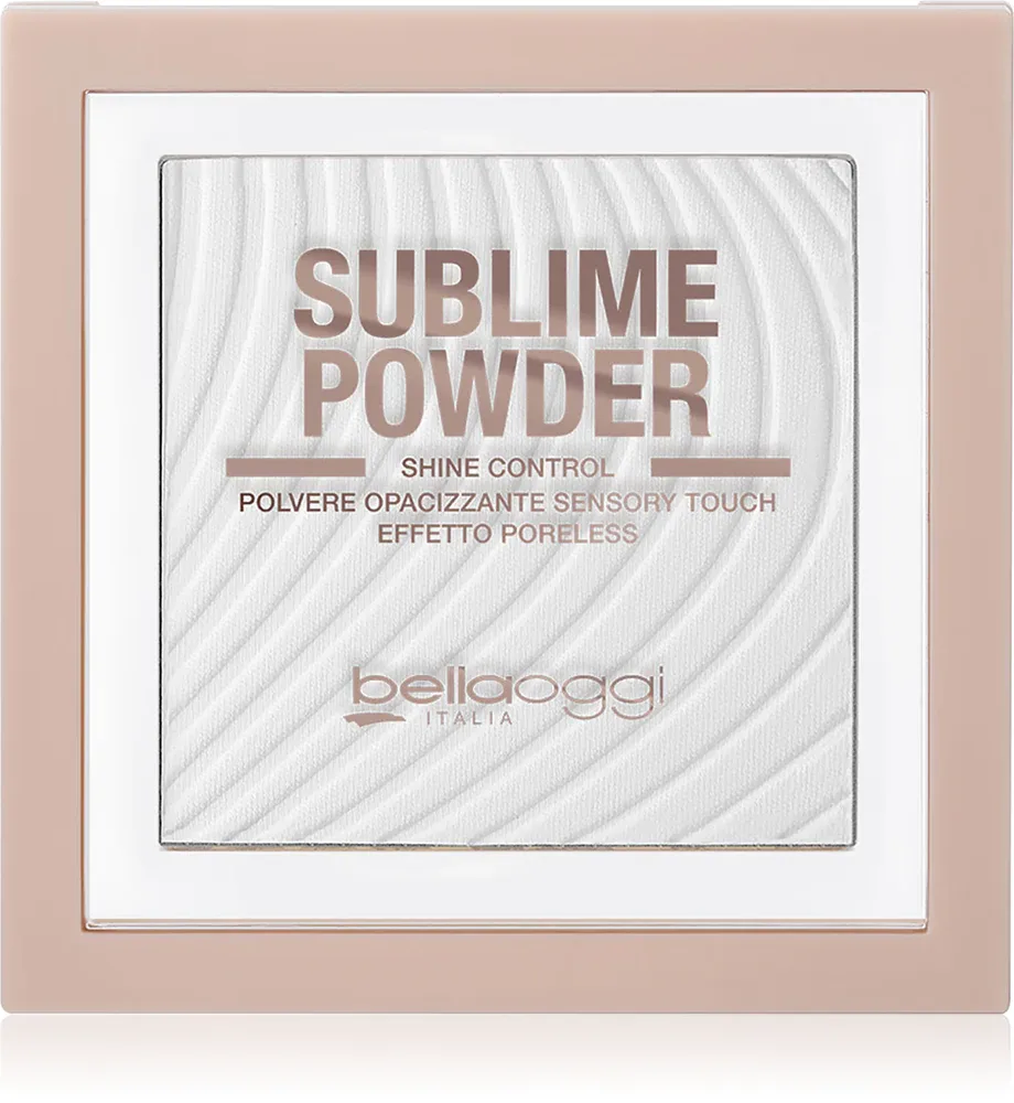 bellaoggi Sublime Powder Shine Control - Прозрачная компактная пудра с матовым финишем, 9 г, оттенок Supernova