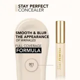 flormar Stay Perfect Concealer - Корректор в жидкой текстуре, 12.5 мл, оттенок 001 Fair — фото 3