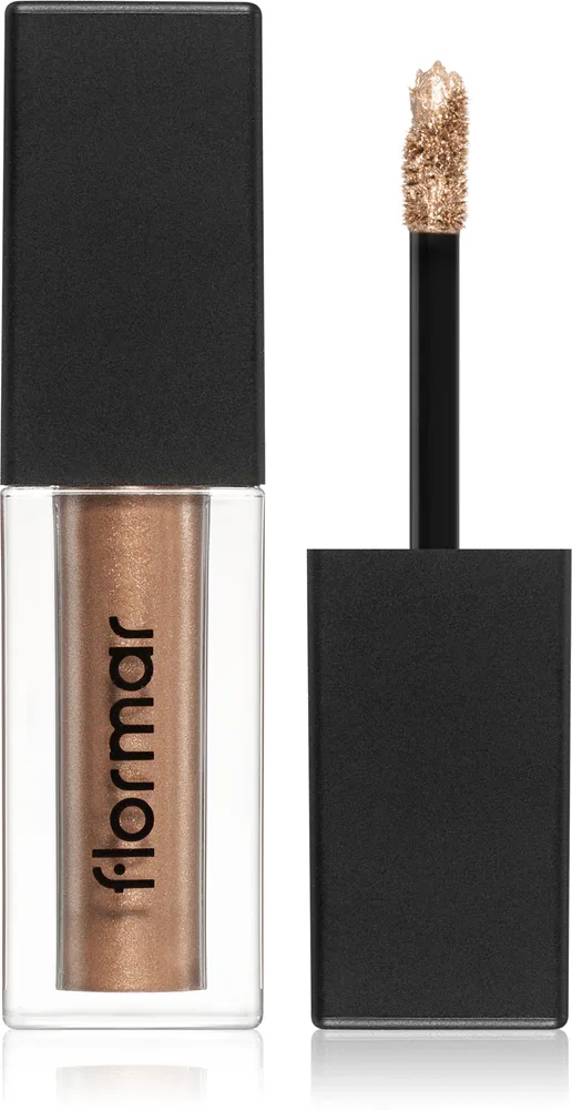 flormar Shimmer & Shine Liquid Shadow - Блестящие тени для век в жидкой форме, 4.5 мл, оттенок 01 Cashmere Gold