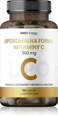 Липосомальный витамин C Movit Energy Liposomalna Forma Witaminy C для иммунитета, 120 капс