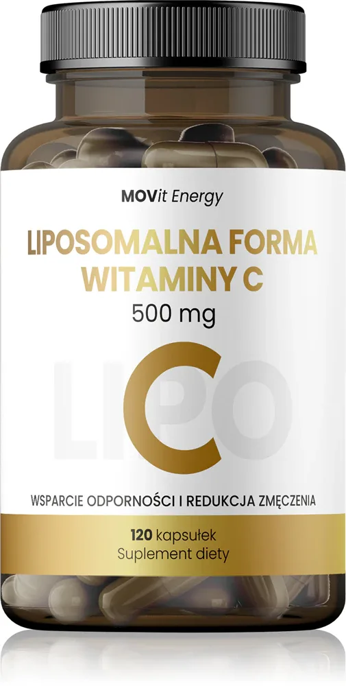 Липосомальный витамин C Movit Energy Liposomalna Forma Witaminy C для иммунитета, 120 капс
